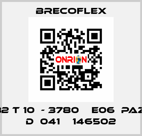 32 T 10  - 3780    E06  PAZ  D  041    146502 Brecoflex