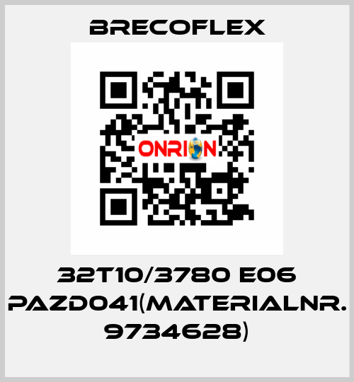 32T10/3780 E06 PAZD041(MATERIALNR. 9734628) Brecoflex