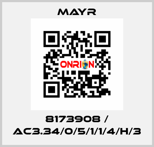 8173908 / AC3.34/0/5/1/1/4/H/3 Mayr