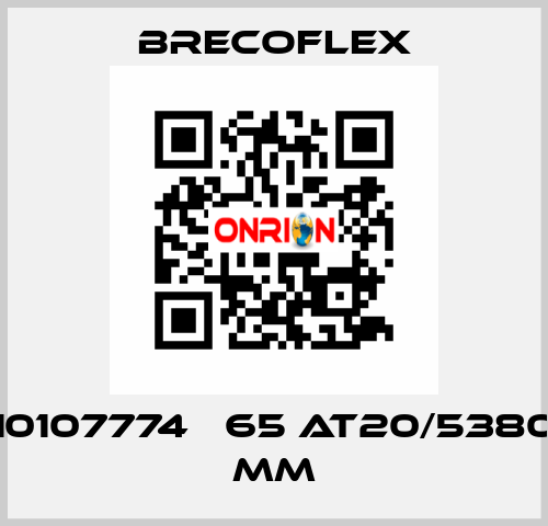 10107774   65 AT20/5380 mm Brecoflex