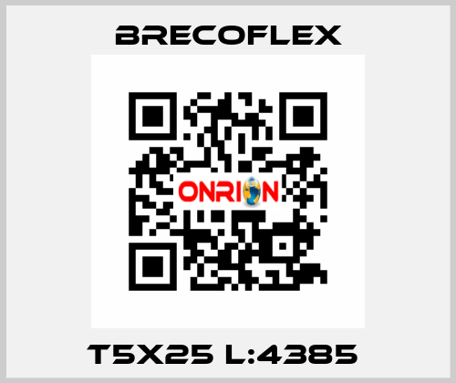 T5X25 L:4385  Brecoflex