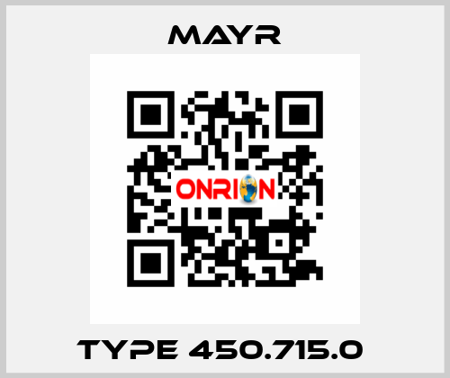Type 450.715.0  Mayr