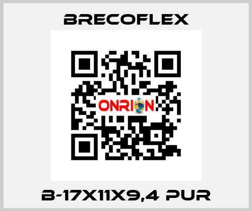 B-17x11x9,4 PUR Brecoflex