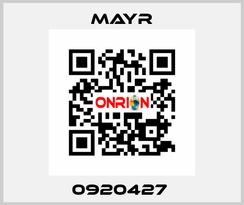 0920427  Mayr