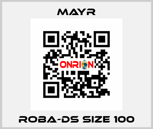 ROBA-DS Size 100 Mayr