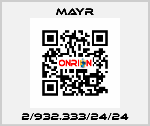 2/932.333/24/24 Mayr