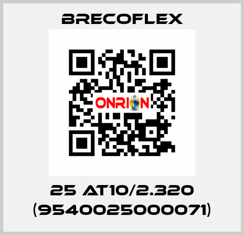 25 AT10/2.320 (9540025000071) Brecoflex