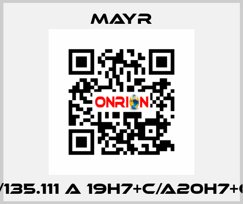 1/135.111 A 19H7+C/A20H7+C Mayr