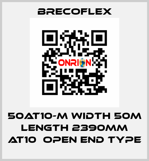 50AT10-M Width 50m Length 2390mm AT10　Open end type Brecoflex