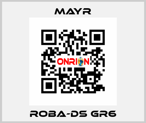 ROBA-DS GR6 Mayr