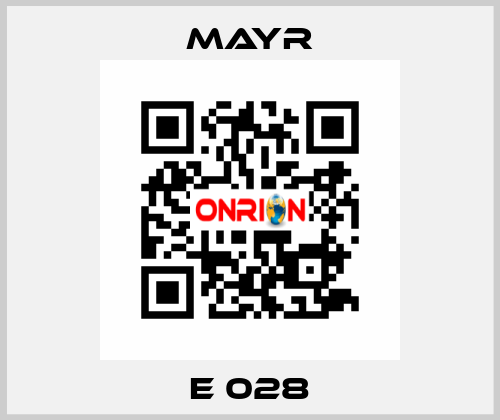 E 028 Mayr