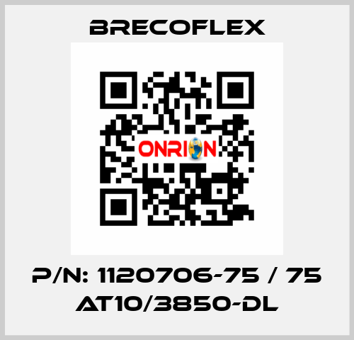 P/N: 1120706-75 / 75 AT10/3850-DL Brecoflex