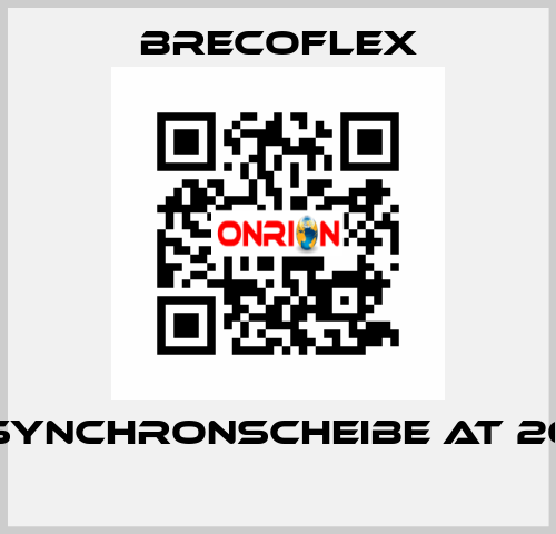 SYNCHRONSCHEIBE AT 20  Brecoflex