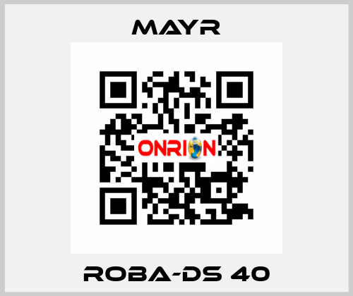 ROBA-DS 40 Mayr