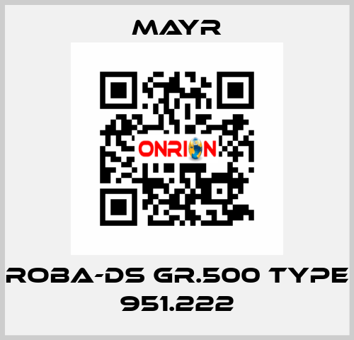 ROBA-DS Gr.500 Type 951.222 Mayr