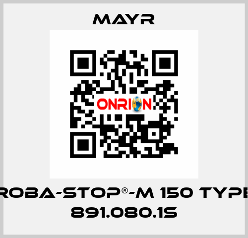 ROBA-stop®-M 150 Type 891.080.1S Mayr