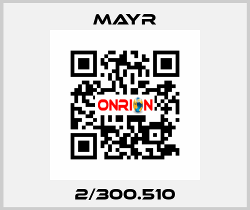 2/300.510 Mayr