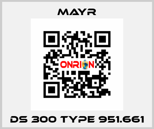 DS 300 TYPE 951.661 Mayr
