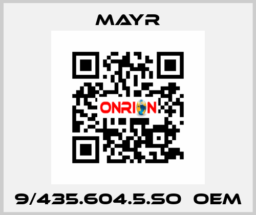 9/435.604.5.SO  OEM Mayr
