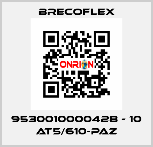 9530010000428 - 10 AT5/610-PAZ Brecoflex