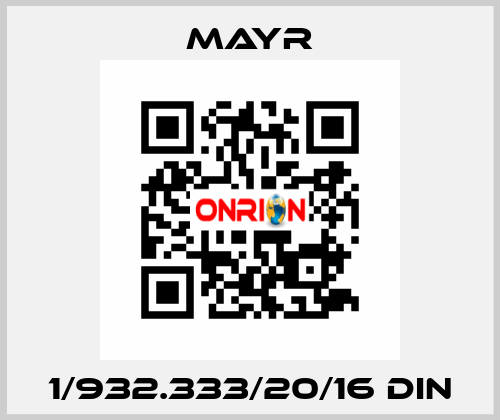 1/932.333/20/16 DIN Mayr