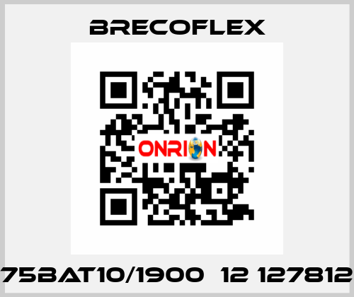 75BAT10/1900  12 127812 Brecoflex