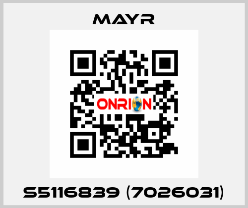 S5116839 (7026031) Mayr