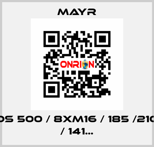 DS 500 / 8xM16 / 185 /210 / 141... Mayr