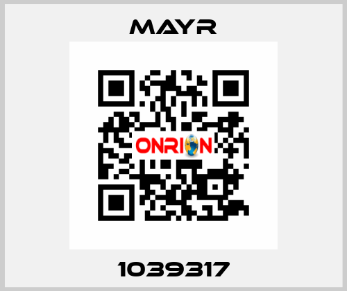 1039317 Mayr