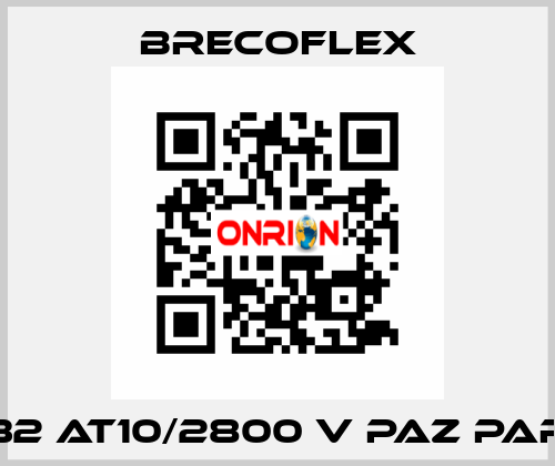 32 AT10/2800 V PAZ PAR Brecoflex