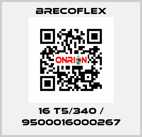 16 T5/340 / 9500016000267 Brecoflex