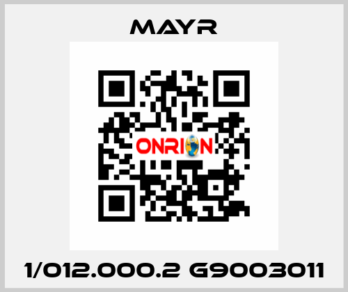 1/012.000.2 G9003011 Mayr