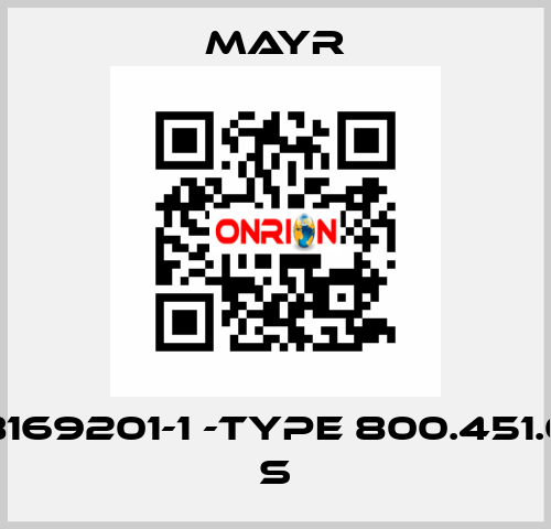 8169201-1 -Type 800.451.0 S Mayr