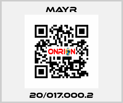 20/017.000.2 Mayr