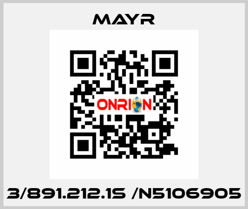 3/891.212.1S /N5106905 Mayr