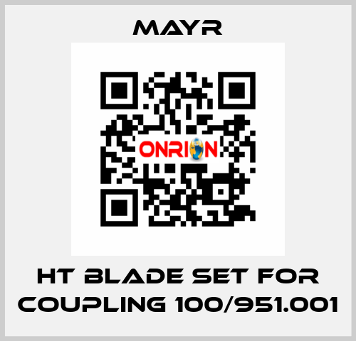 HT blade set for coupling 100/951.001 Mayr