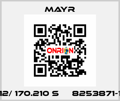 12/ 170.210 S     8253871-1 Mayr
