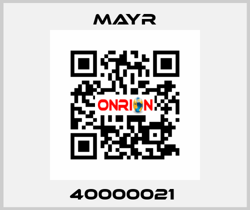 40000021  Mayr