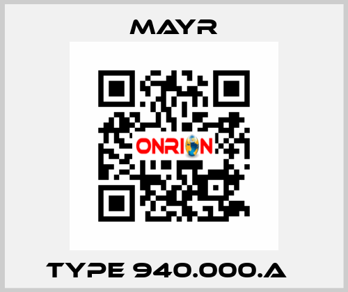 Type 940.000.A   Mayr