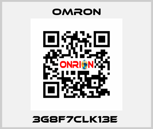 3G8F7CLK13E  Omron