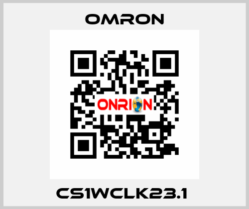 CS1WCLK23.1  Omron