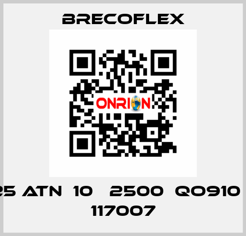 25 ATN  10   2500  QO910     117007 Brecoflex