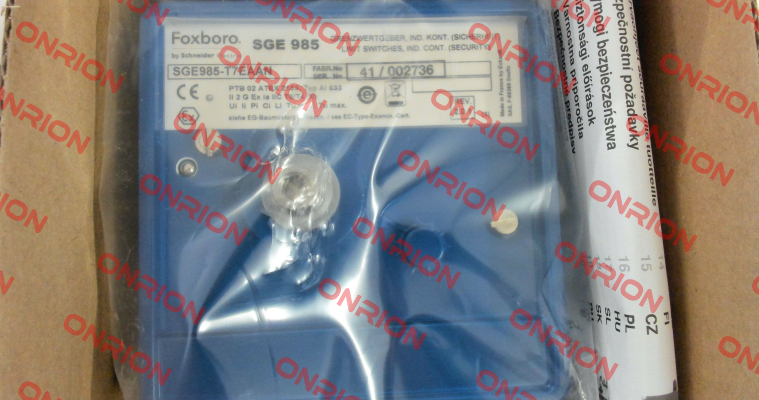 SGE985-T7EAAN Foxboro