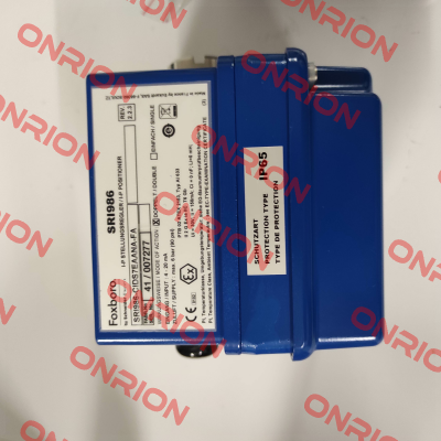 SRI986-CIDS7EAANA-FA Foxboro