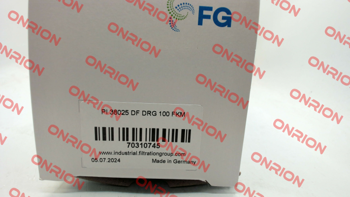 70310745 /PI 38025 DF DRG 100 FKM MAHLE
