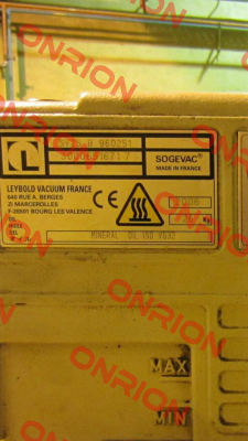 SV 25 B  Leybold
