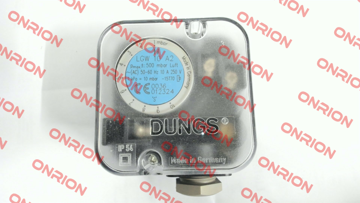 P/N: 107417 Type: LGW 10 A2 Ag-M-V9 st-se Dungs