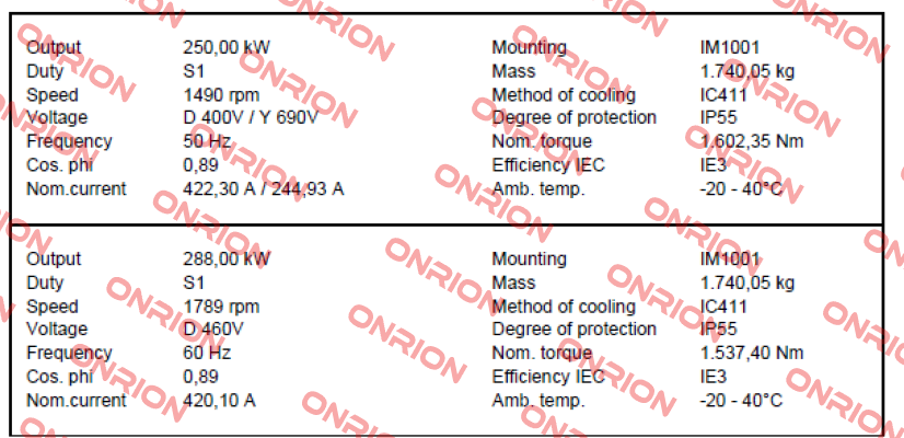 Marathon TCA355M4E3U46/TCA355M4E3U461001 Marathon (Regal)
