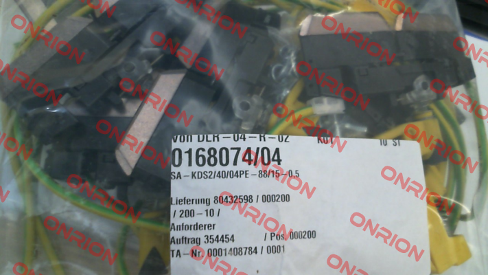 p/n:0168074/04    Type: SA-KDS2/40/04PE-88/15-0,5 Vahle