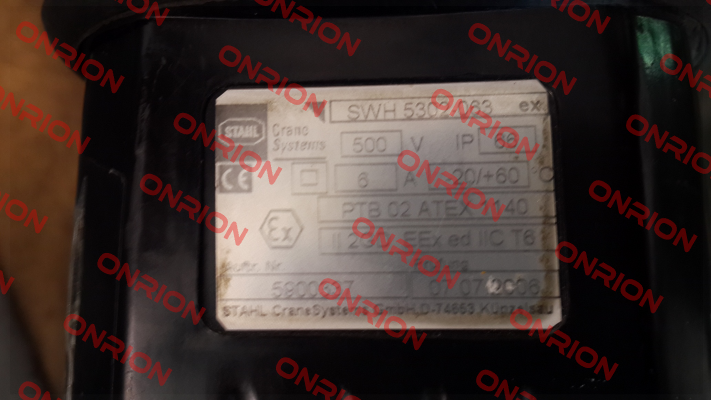 Cable For SWH5302-063 ex  Stahl